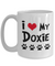 I Love My Doxie - Doggie Mug