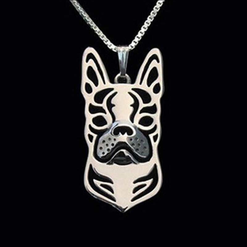 Regal Boston Terrier Necklace (Keep Your Boston Close To Your Heart)