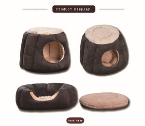 Foldable Home Pet Dog & Cat Bed