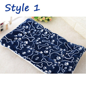 Large Dog or Cat Bed Cushion Mat Blanket